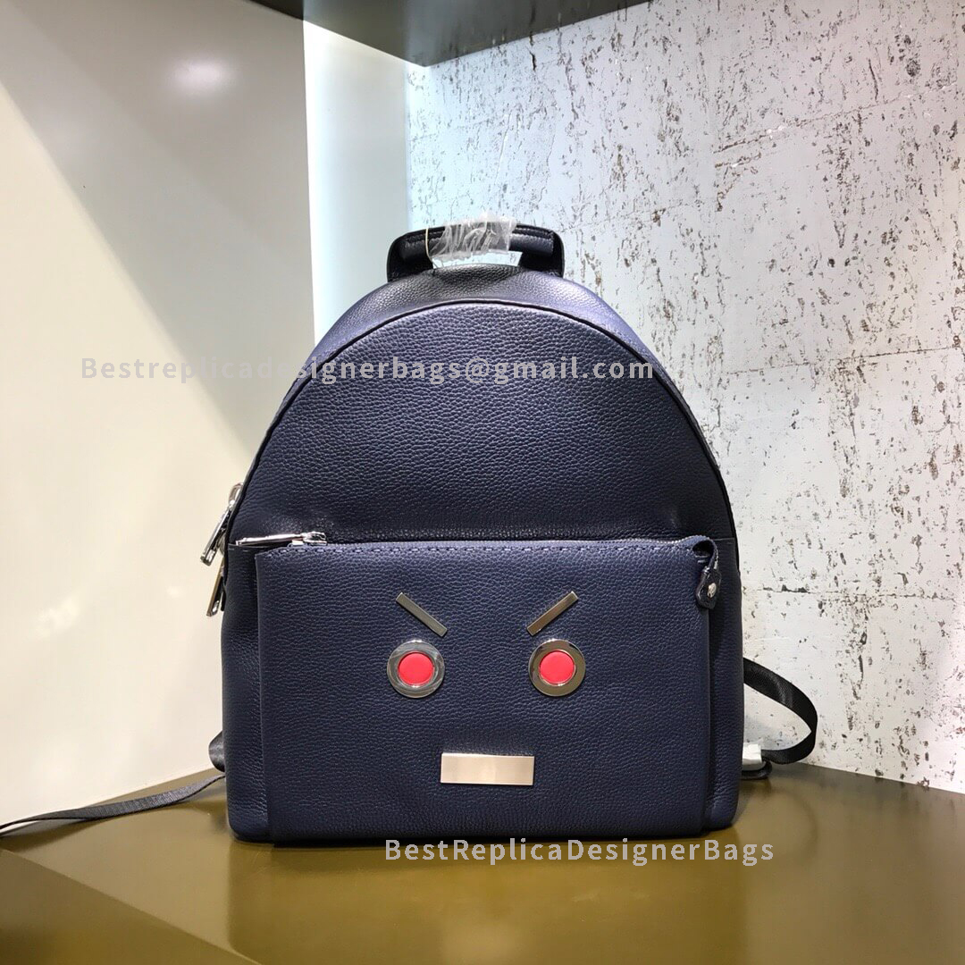 Fendi Blue Leather Handbag 263